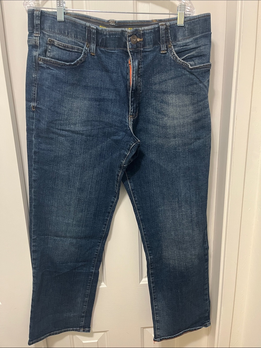 Lee Men's Dark Blue Straight Jeans